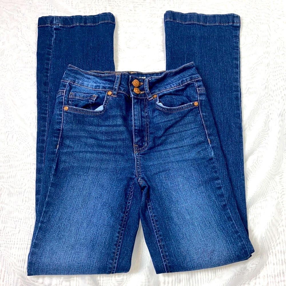 NO BO HIGH RISE BOOT COOT JEANS SIZE 1